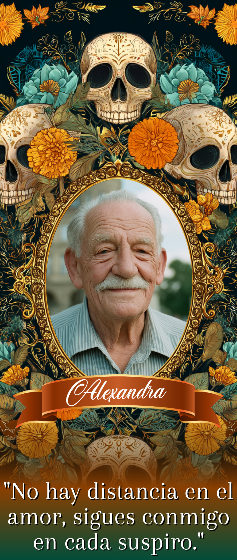 Dia De Los Muertos Candle