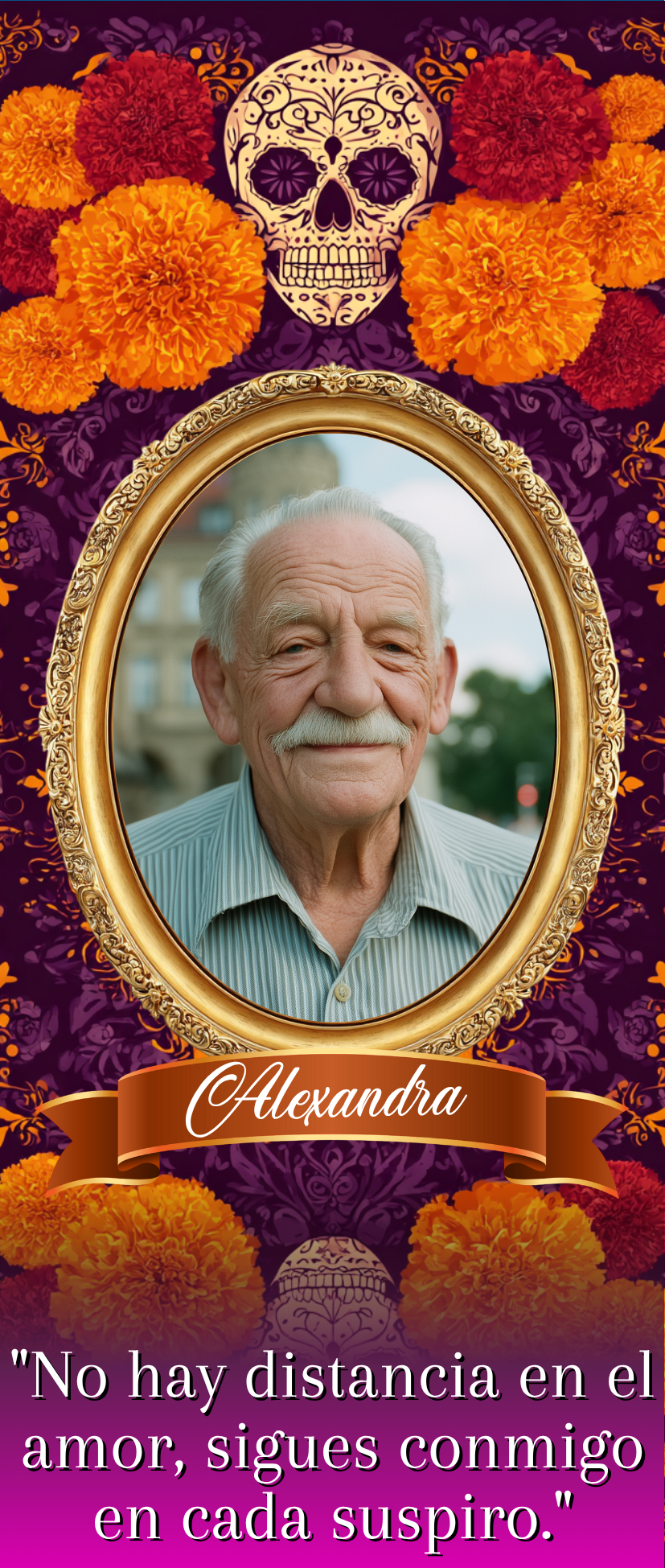 Dia De Los Muertos Candle