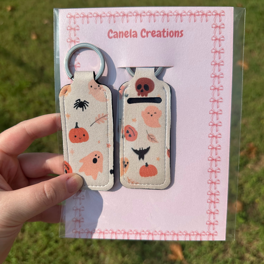 Spooky Chapstick Keychain